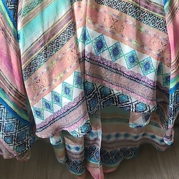 As u Wish Sleeveless Muti Colored‎ Dress. Size Small. - Picture 4 of 4